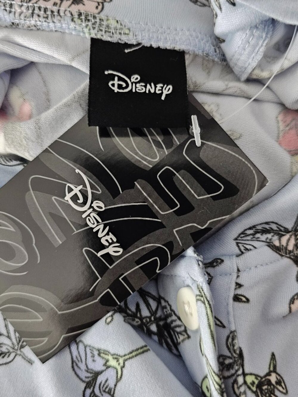 Disney Winne The pooh Women's 2-pack Sleep Dress Nightgown New XL Blue Yellow - Picture 3 of 9